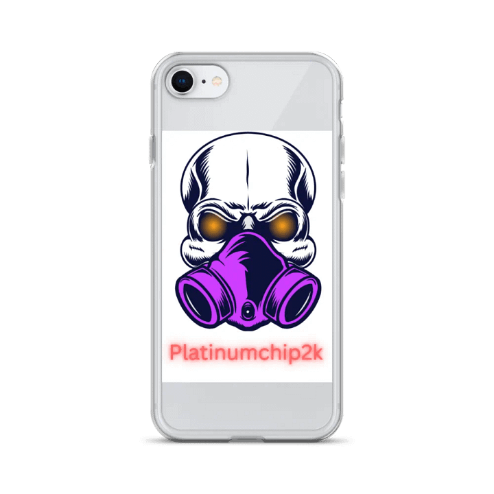Glowing Skull Gas Mask iPhone® Case product image (24)
