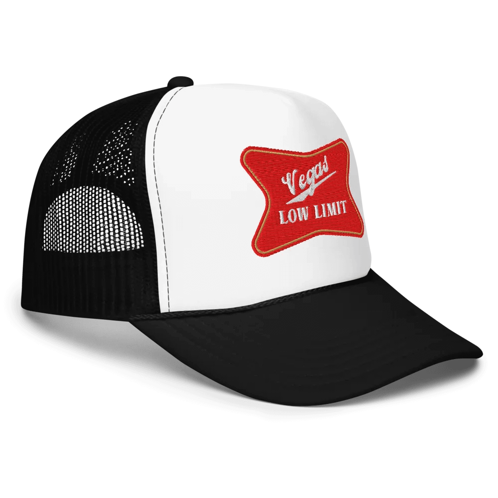 Vintage Vegas Low Limit Trucker Hat product image (6)