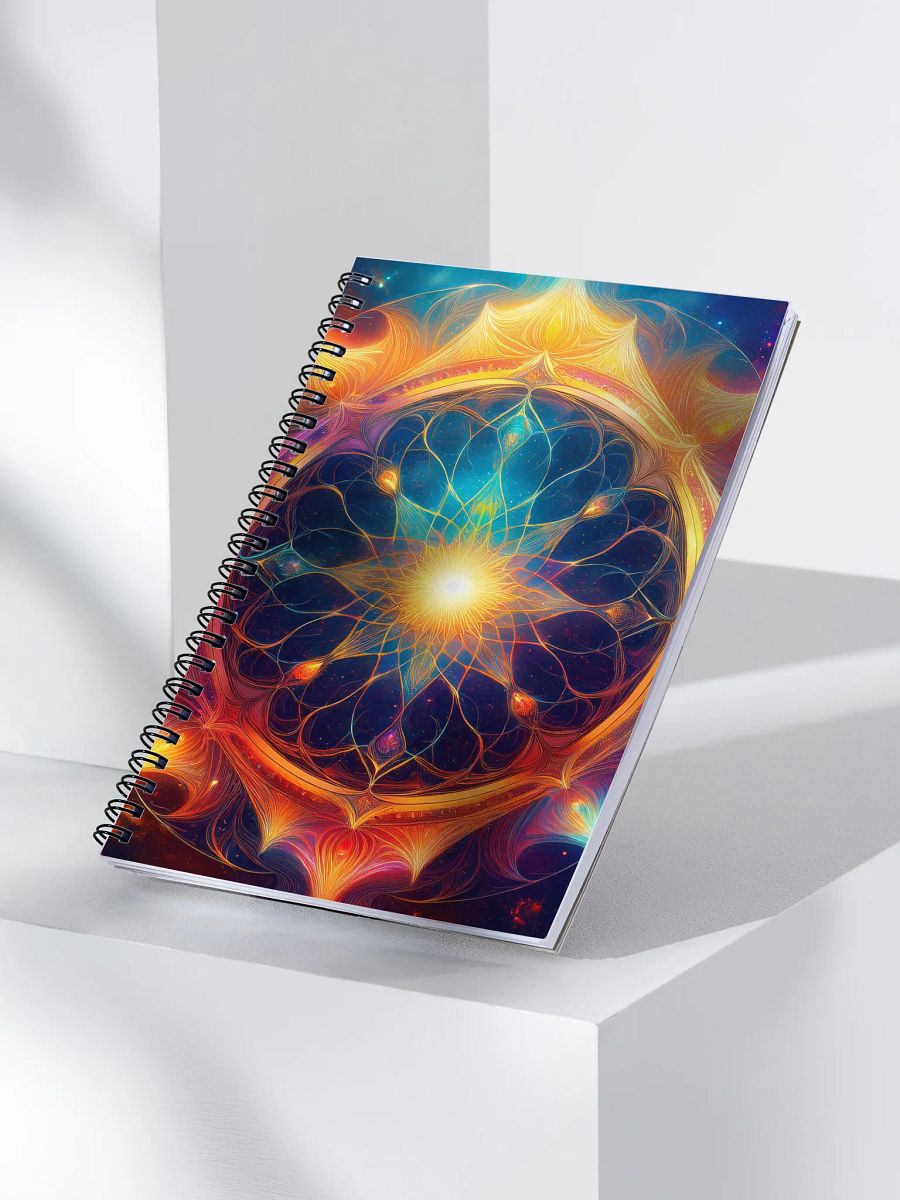 Spiral Notebook bright cosmos product image (3)