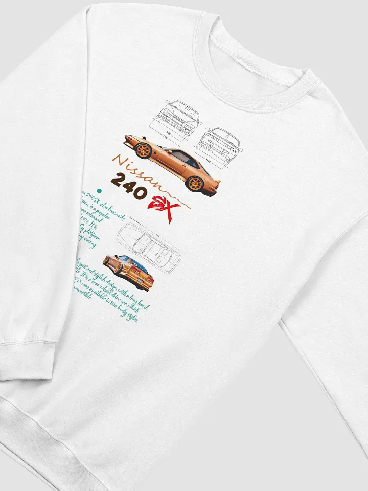 Nissan 240SX Technical Art Crewneck product image (2)