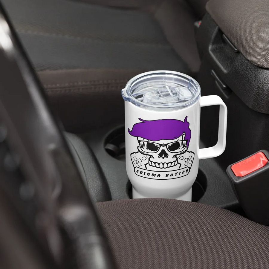Enigma Nation Travel Mug with a Handle product image (8)