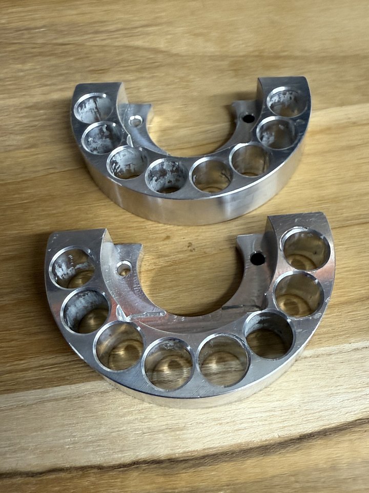 Dlux Original Loaded Dice Weight Hangers - Aluminum product image (2)