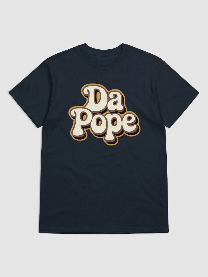 Da Pope Retro T-Shirt – Chicago Style | Pope Leo XIV American Provost Parody Tee product image (2)