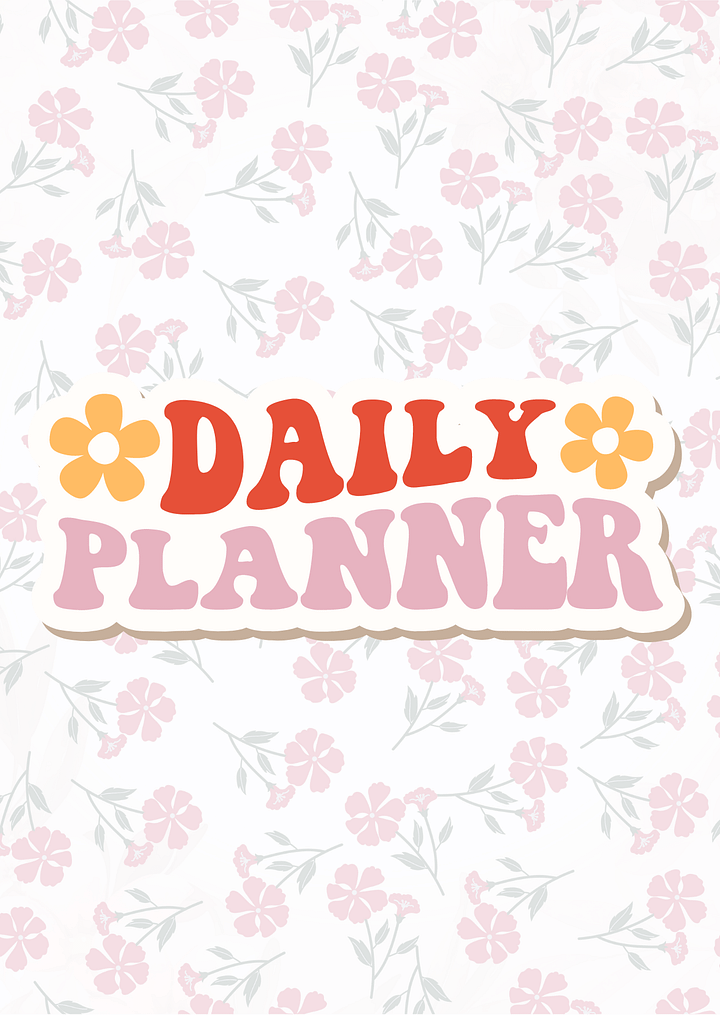 Daily Planner A4 product image (1)