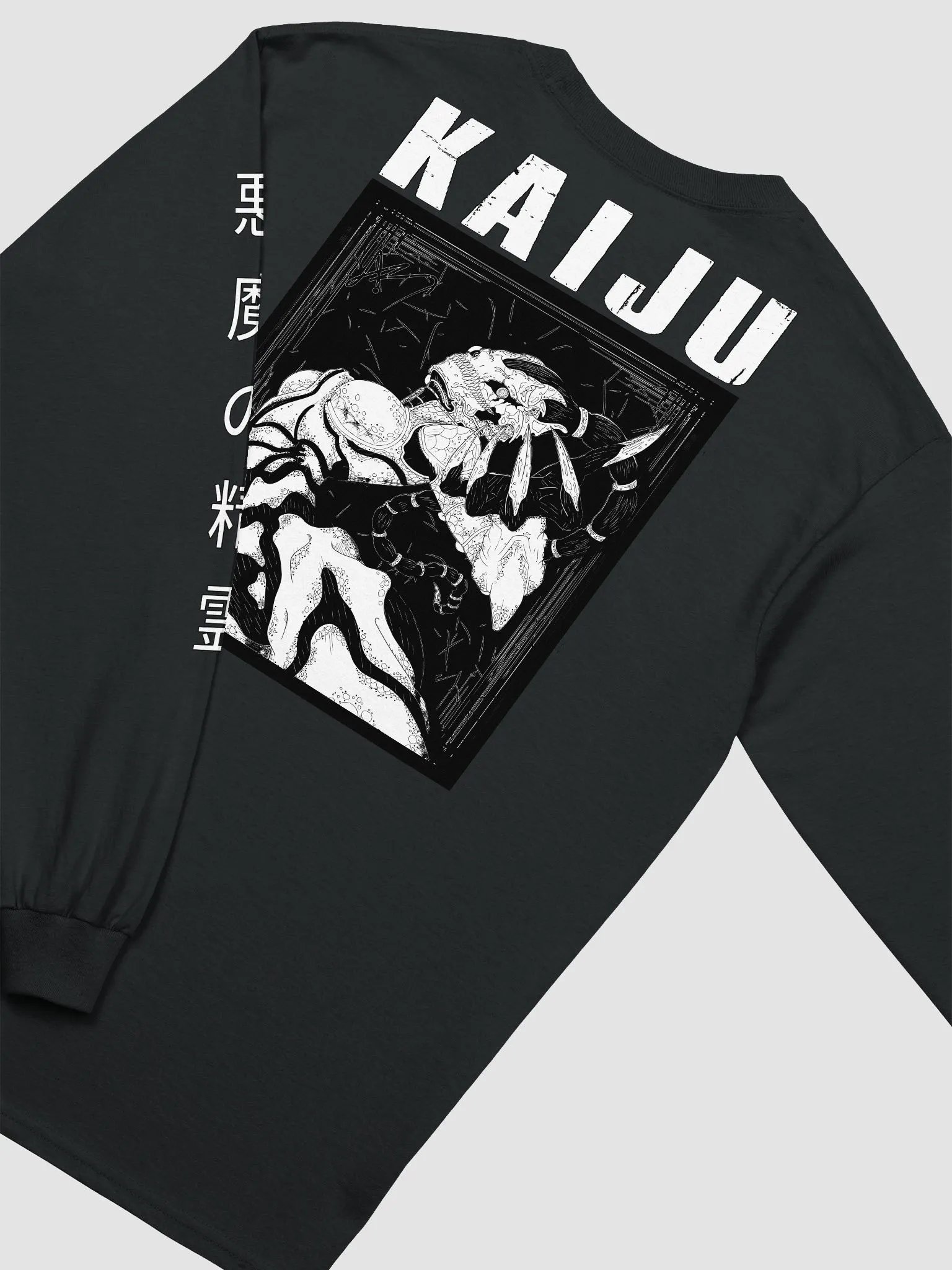 - [BACK PRINT] - KAIJU Blackout Crew Neck product image (4)
