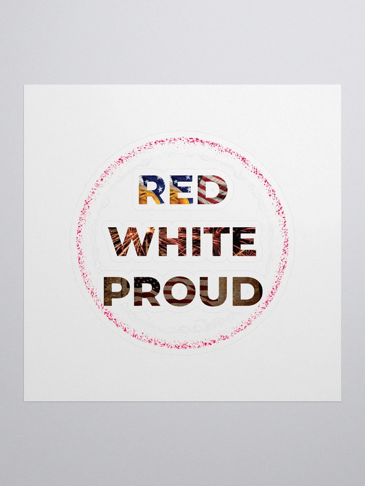 4th July RED WHITE PROUD product image (2)