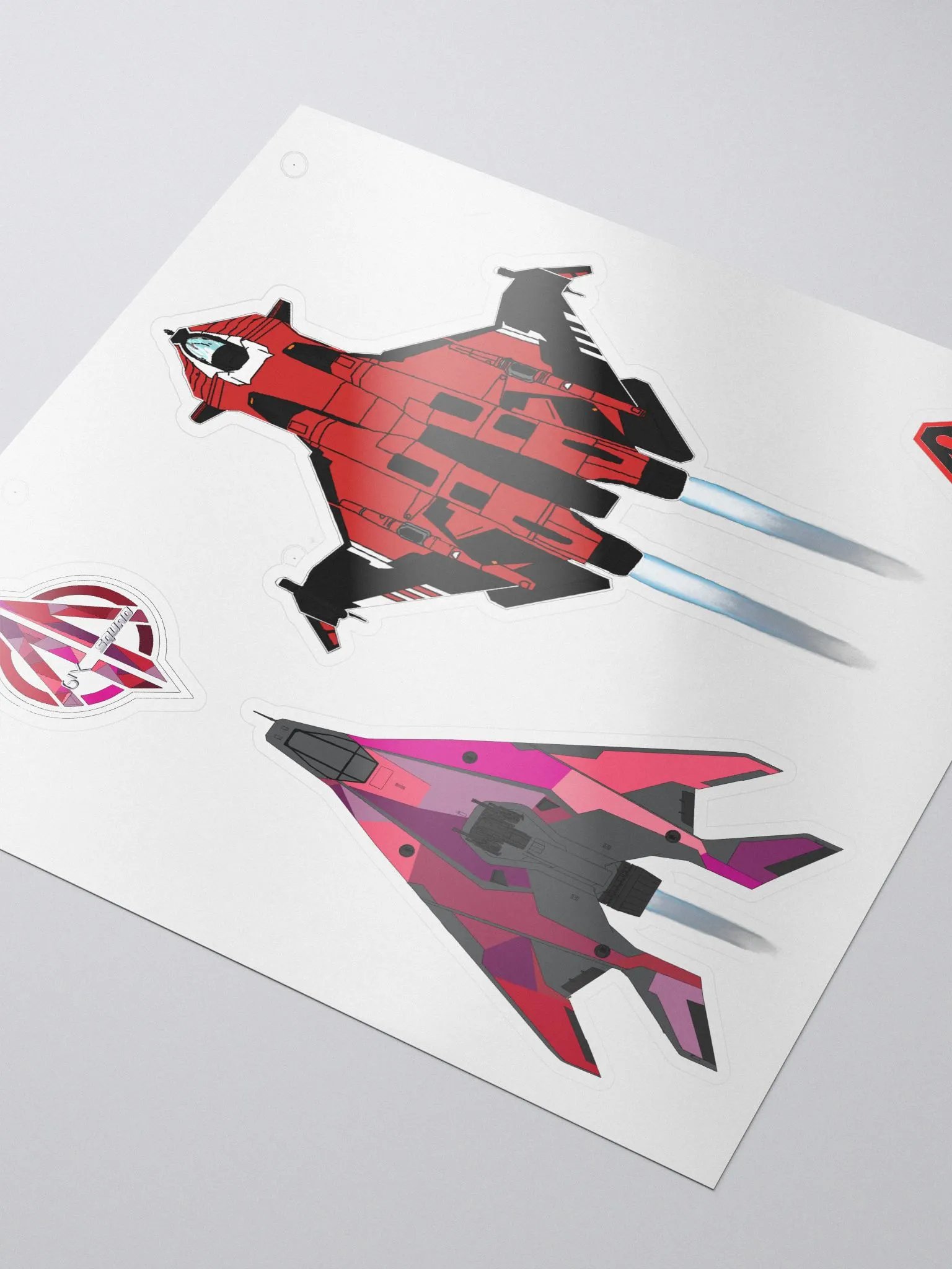 Custom Light Fighter Sticker Pack product image (3)