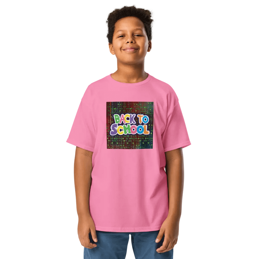 Kids Shirt Back to School Numbers product image (1)