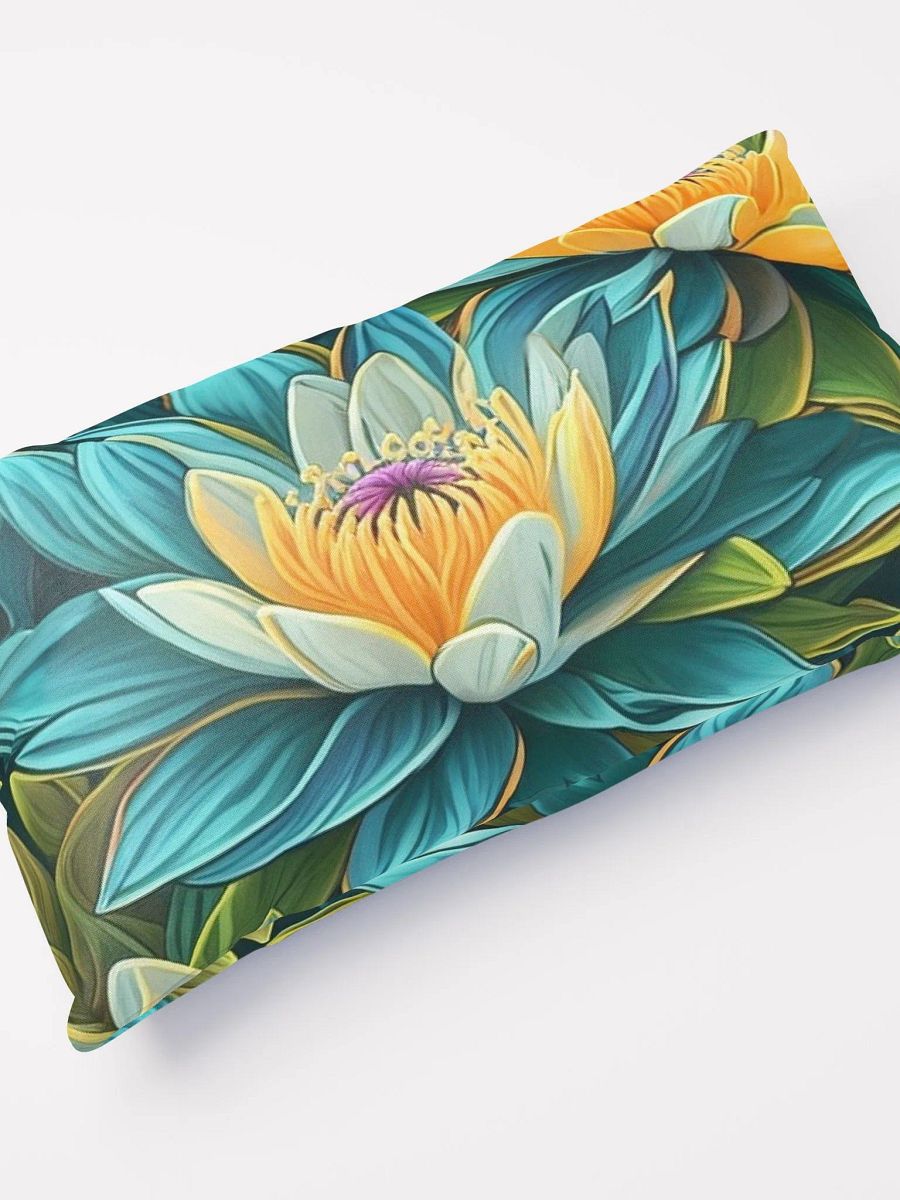 Lotus blue coussin/pillow product image (5)