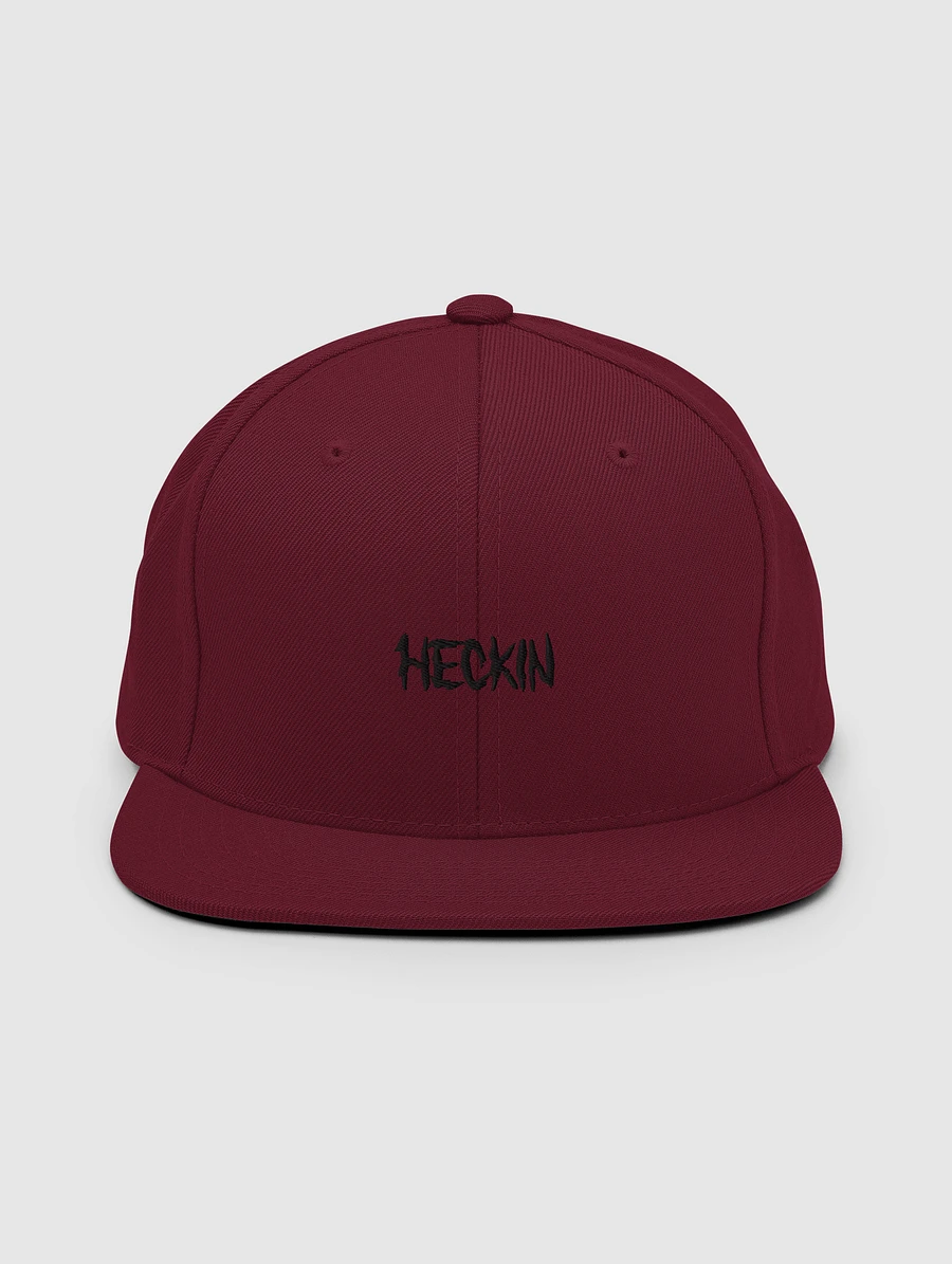 Snapback Hat (Black Heckin) product image (1)