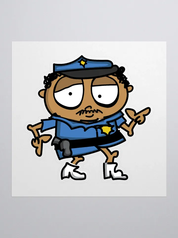 Hot Cop Sticker product image (2)