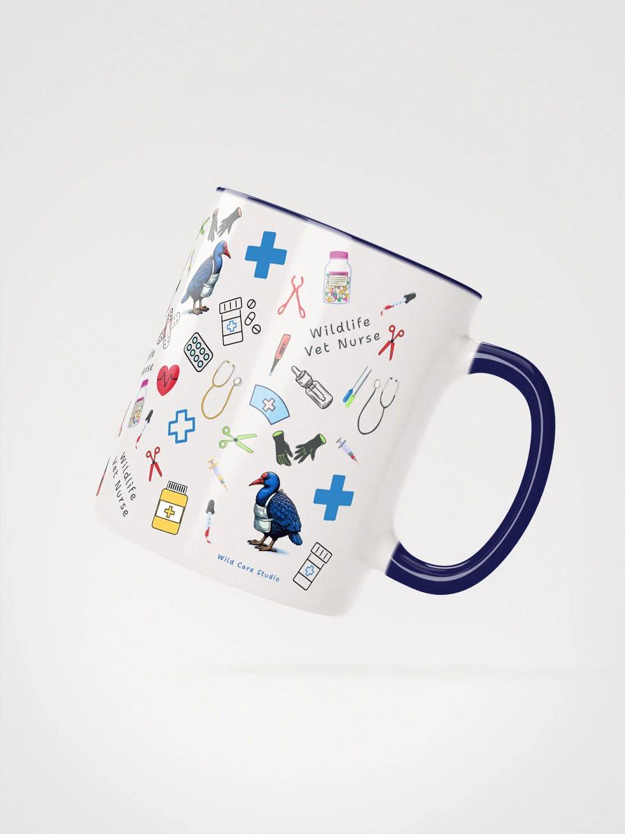 Wildlife Vet Nurse Pukeko Ceramic Mug product image (2)