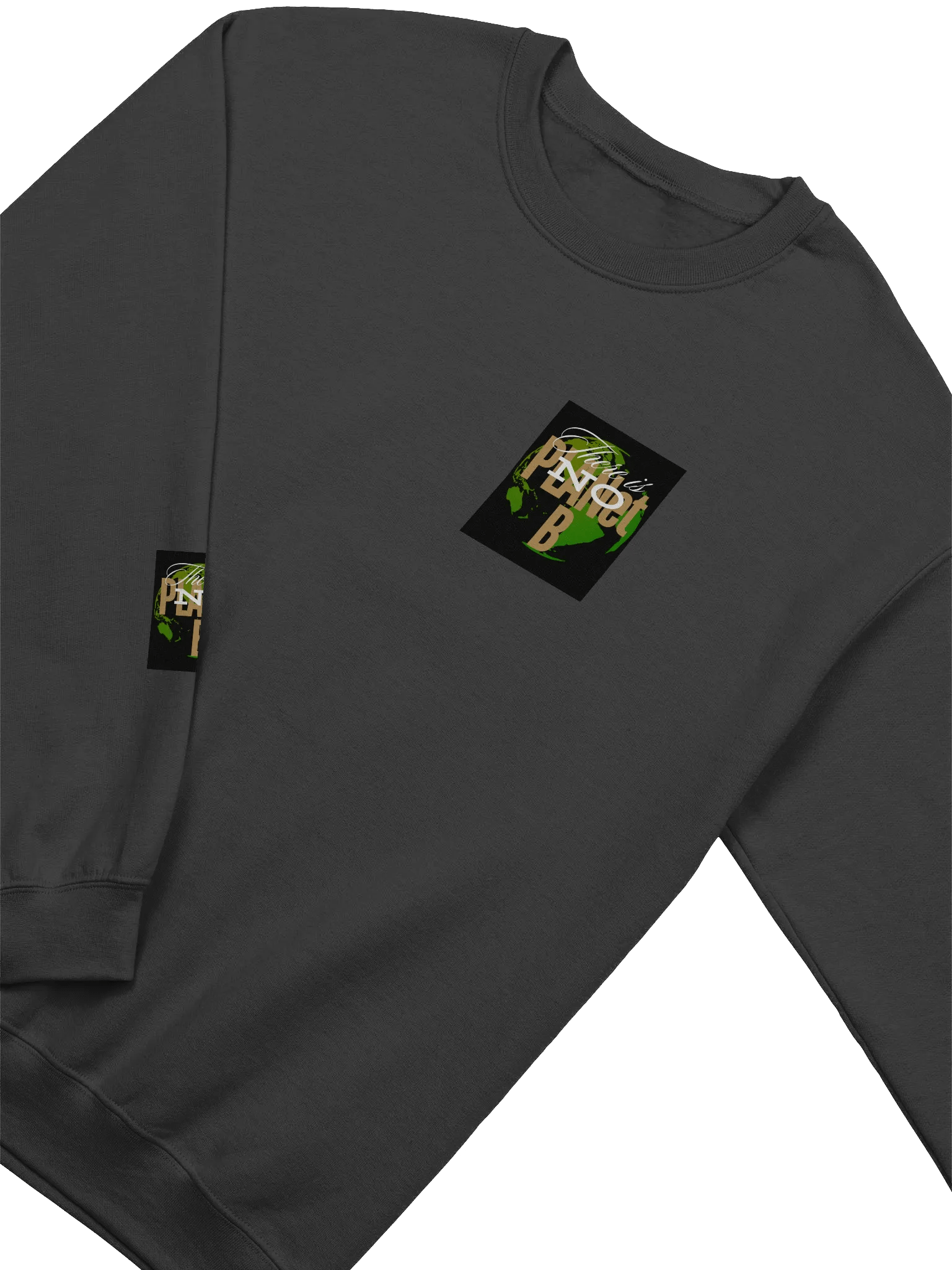 There is No PLANet B Crewneck Sweatshirt | Stand for the Planet in Style product image (3)