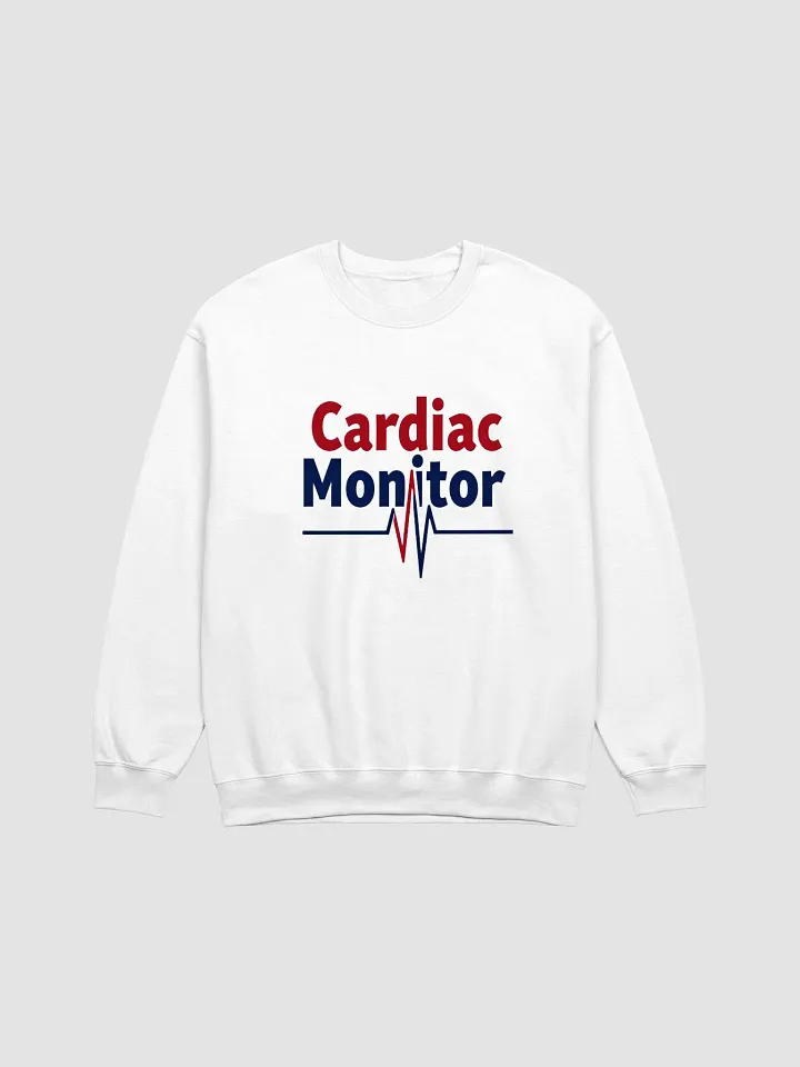 EKG Line Cardiac Monitor Sweatshirt product image (5)