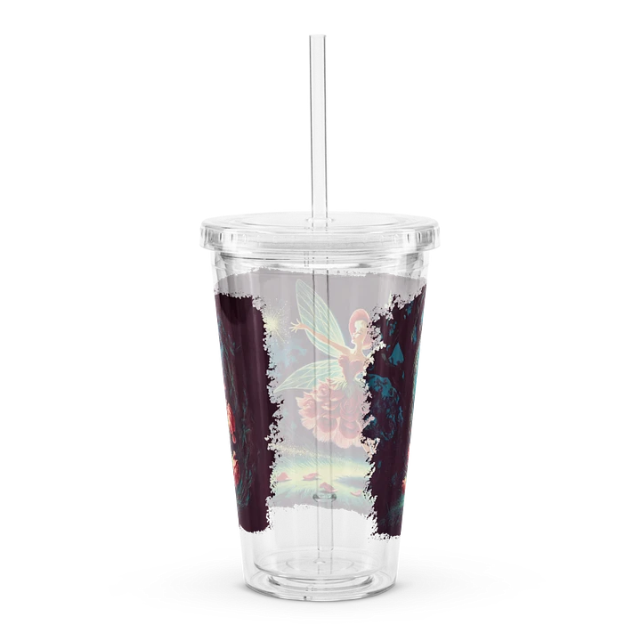 Enchanted Red Rose Fairy Double Wall Tumbler product image (2)