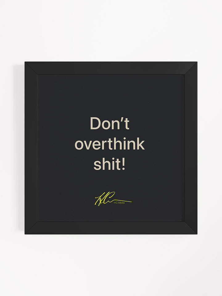 First Principles P1 - Framed Poster product image (1)