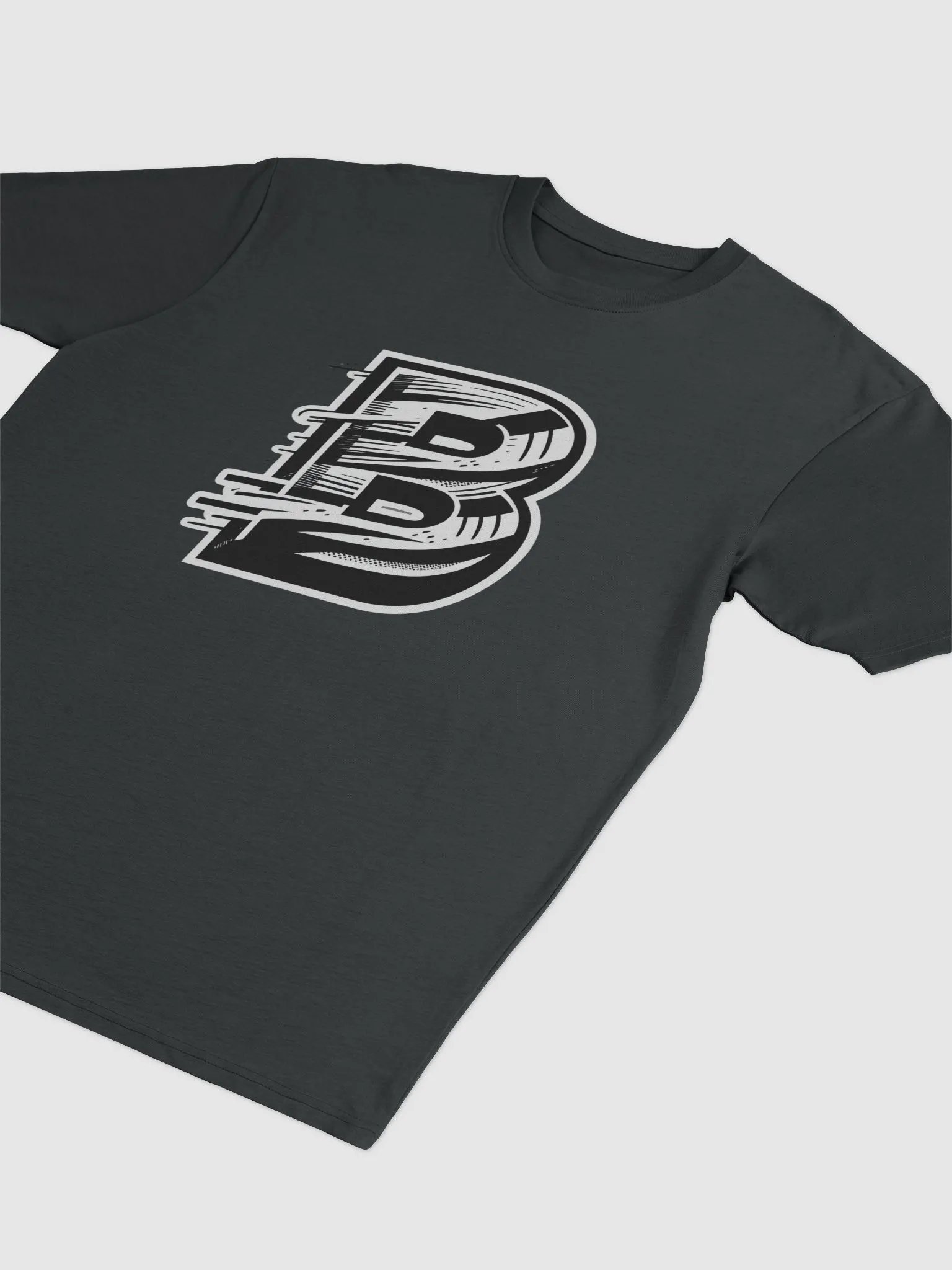 Dynamic Letter 'B' Graphic Tee product image (3)