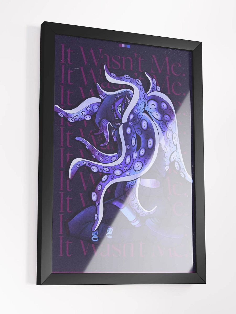 Hoodie Demon Framed Poster product image (3)