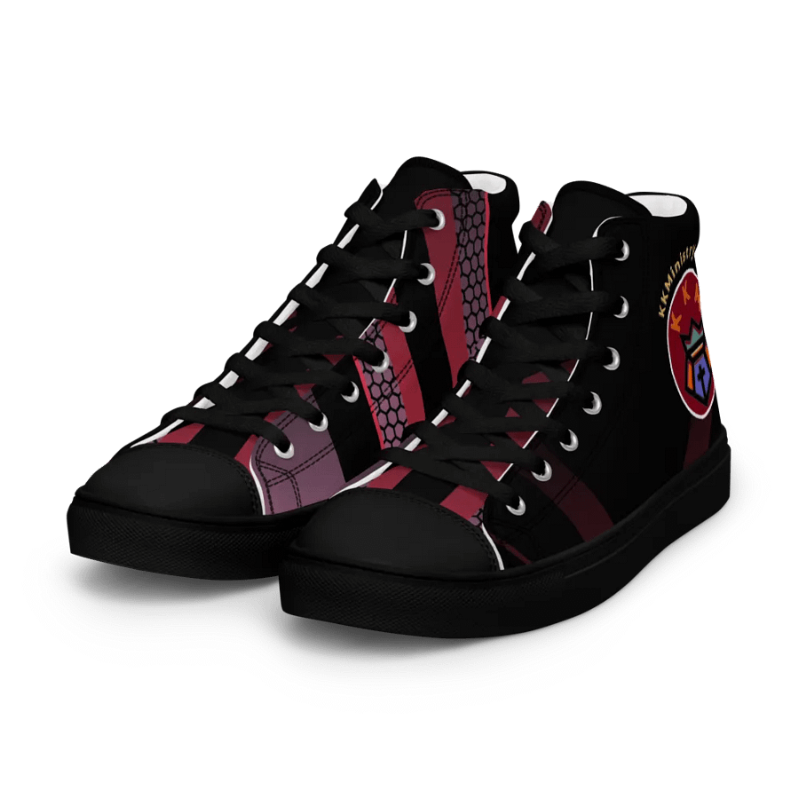 KKMinistry Black & Purple High Tops product image (4)