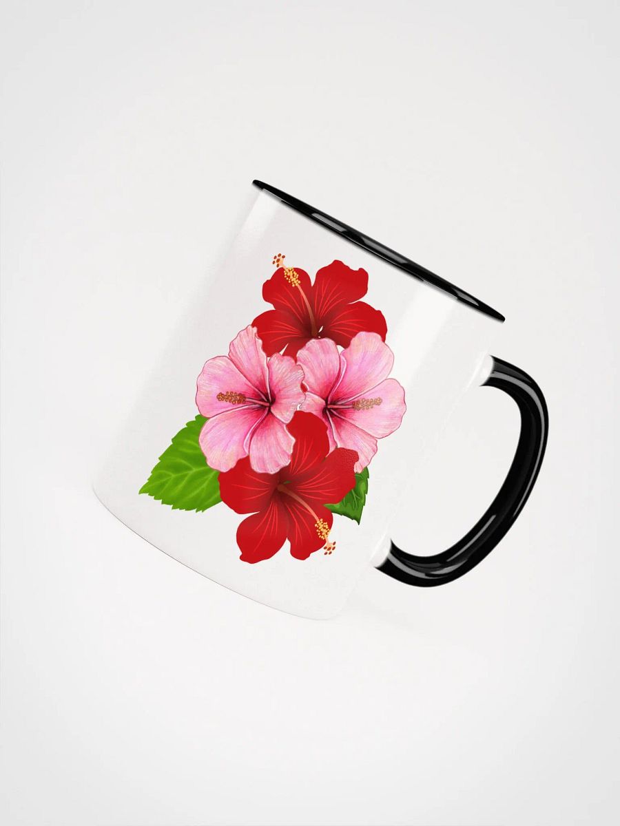 Hibiscus Harmony Ceramic Mug product image (7)