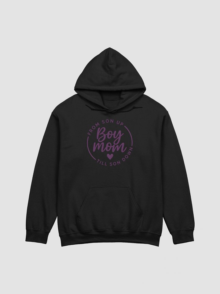 Boy Mom Hoodie – From Son Up Till Son Down | Funny Mom of Boys Gift Sweatshirt product image (1)