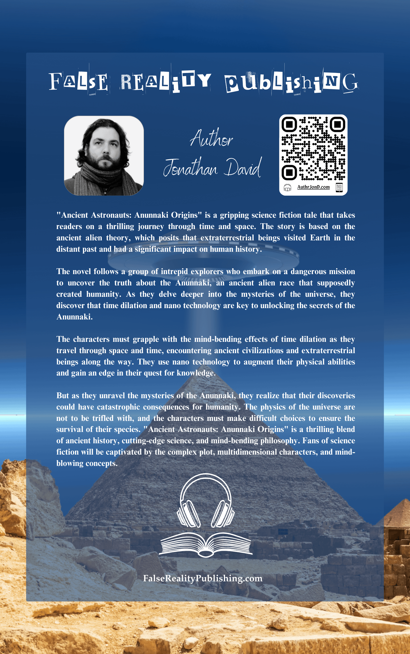 Ancient Astronauts- Anunnaki Origins [Signed Hardcover] [handmade] product image (2)