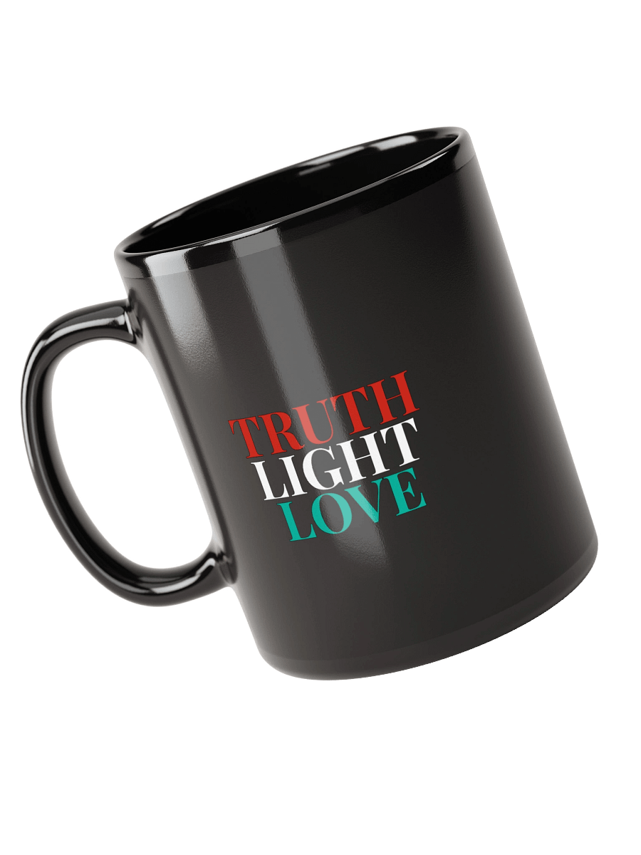 Truth Light Love - Black Mug (Style 4) product image (3)