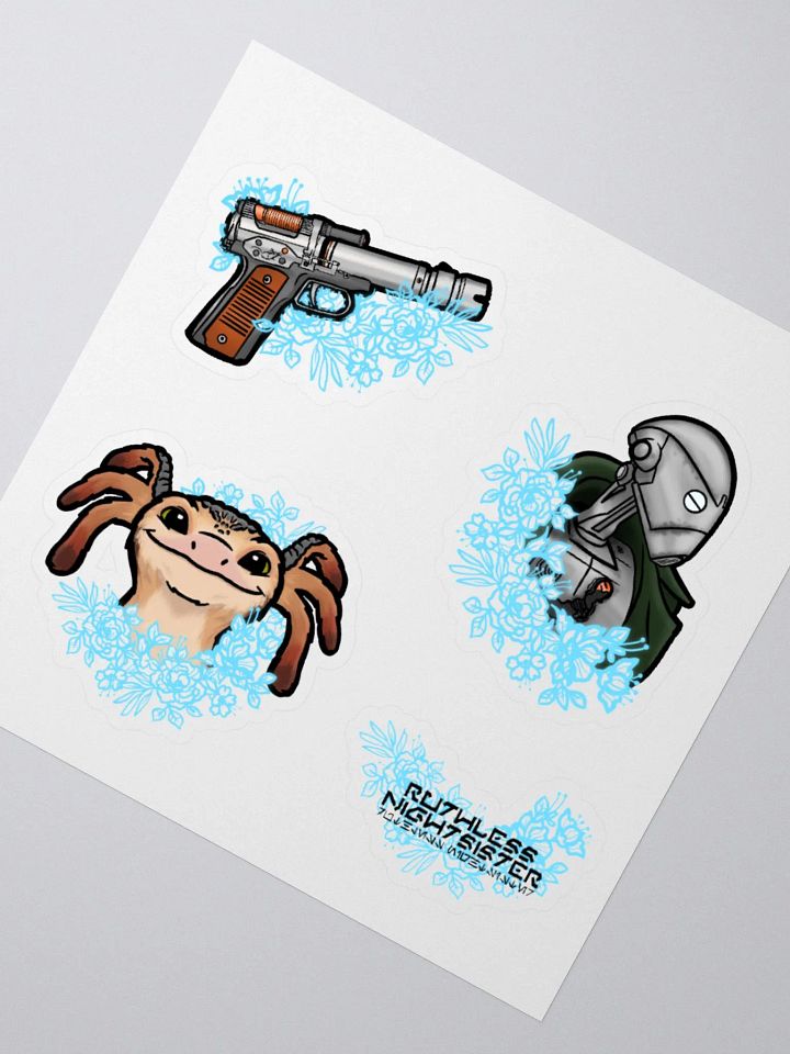 Floral Scoundrel | Sticker Set product image (4)