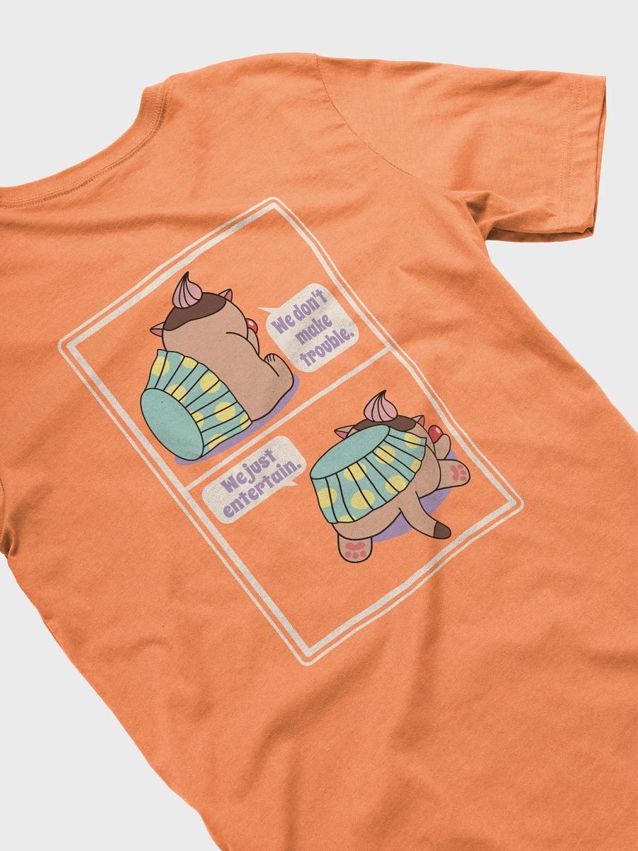 Sweet Trouble T-shirt, Cup Cake Cat (Left Chest and Back Prints) product image (4)