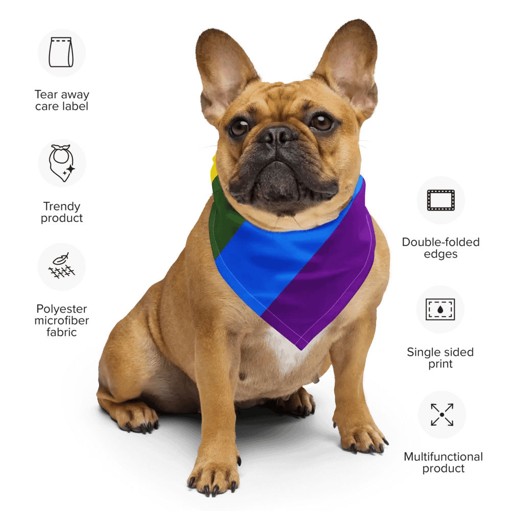 DINK IS ALWAYS RIGHT PRIDE EDITION BANDANA product image (8)