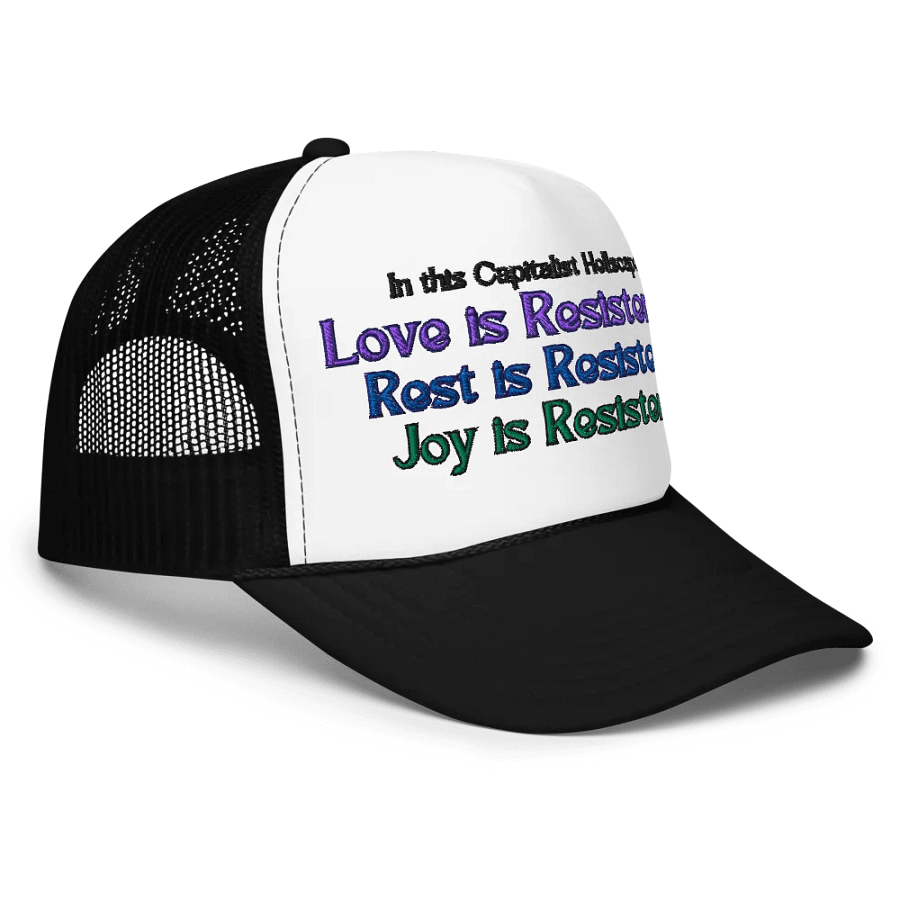 Resistor, Love, Rest, Joy, Embroidered Cap product image (10)