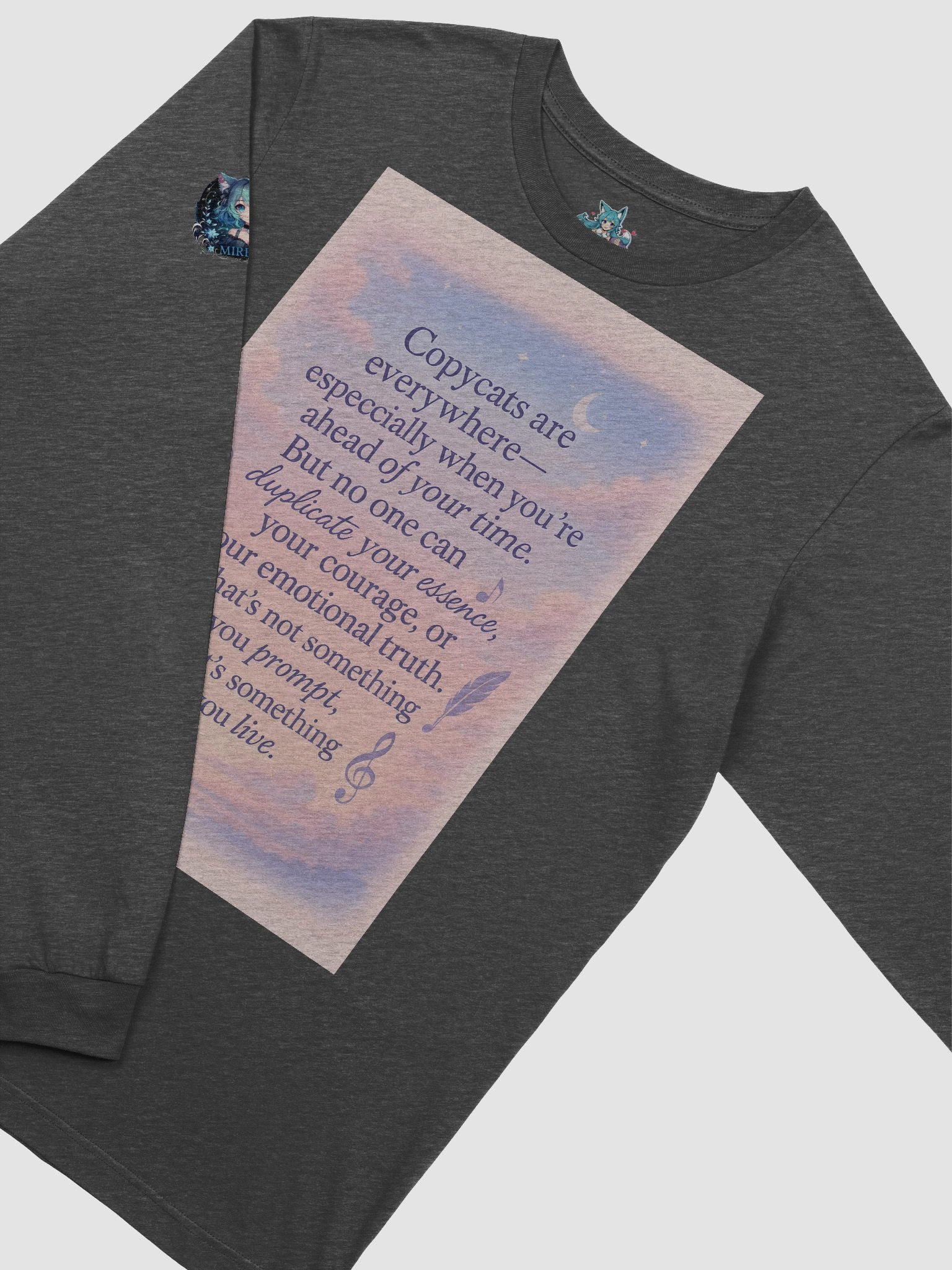 Copy Cats saying Teal Dream Long Sleeve product image (3)