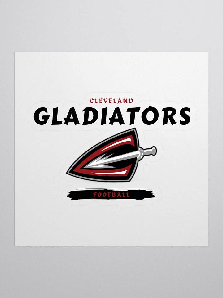 Cleveland Gladiators Stickers product image (1)