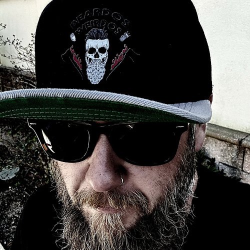 Thanks to the boys from @msoparanormal , ya boi is officially a Beardo’s Weirdo! My new, absolute favorite hat of all time th...