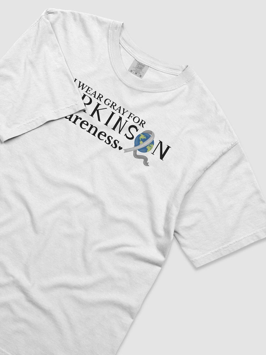 I Wear Gray For Parkinson`s Awareness, Comfort Colors T-shirt product image (3)