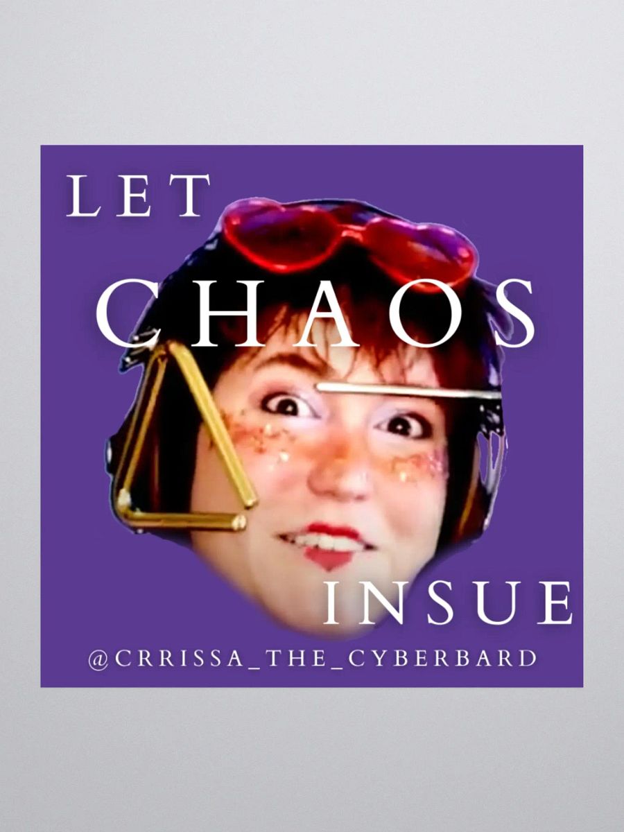 Crrissa - Chaos - Sticker product image (1)
