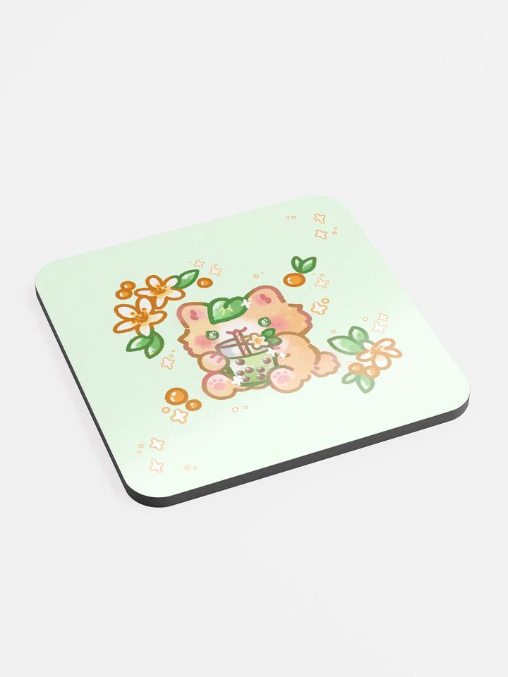 Stay Hydrated Ghostcat Coaster product image (1)
