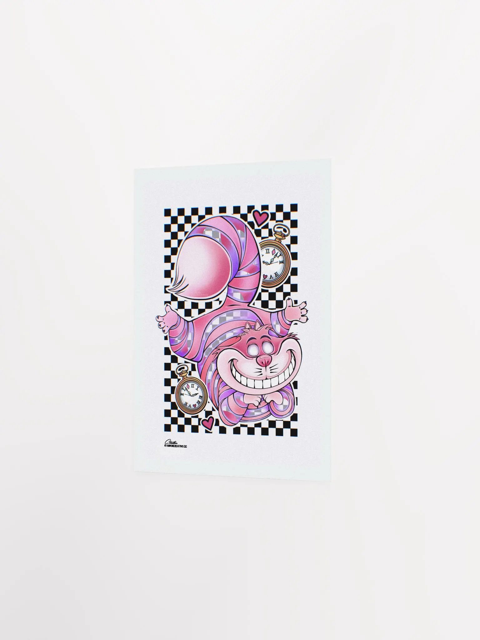 "Wonderland Cheshire Cat" Poster product image (5)