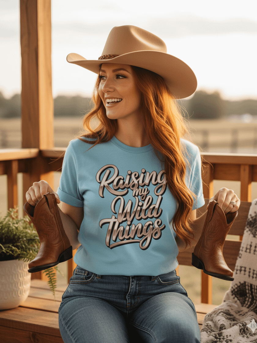 Raising My Wild Things T-Shirt product image (1)