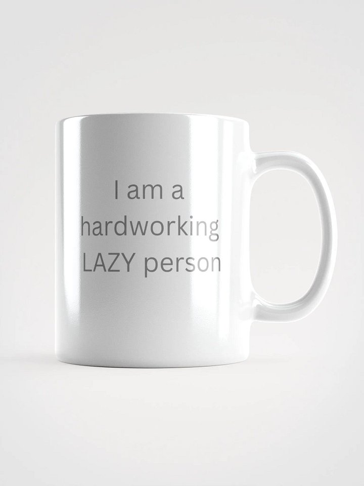 Hardworking LAZY Vibes Mug product image (1)