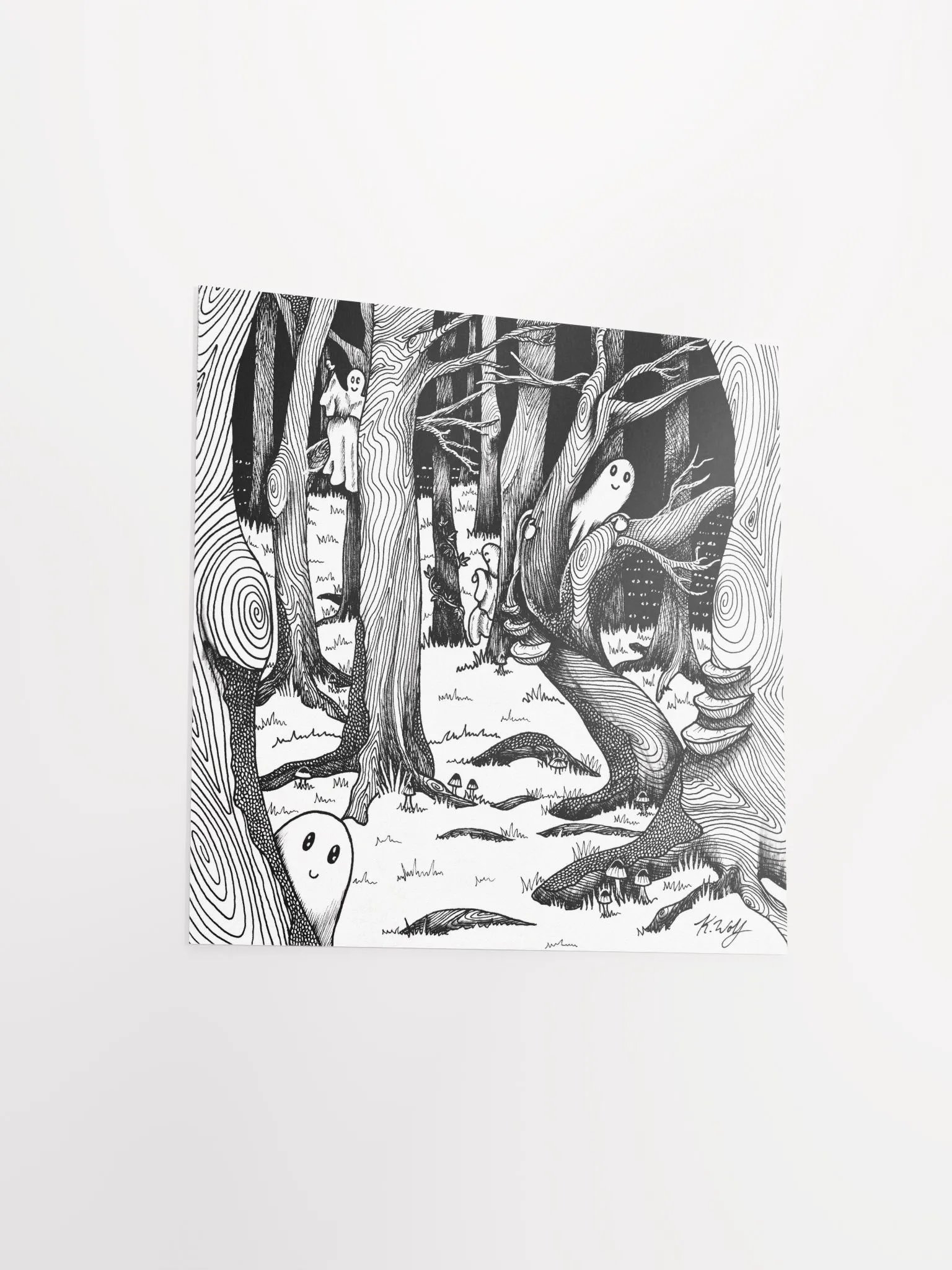 Spooky Hollow Matte Poster product image (13)