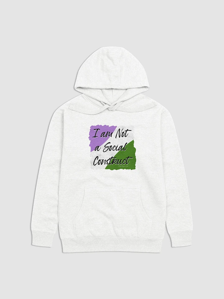 I am Not a Social Construct - Gender Queer (2) - Hoodie product image (1)