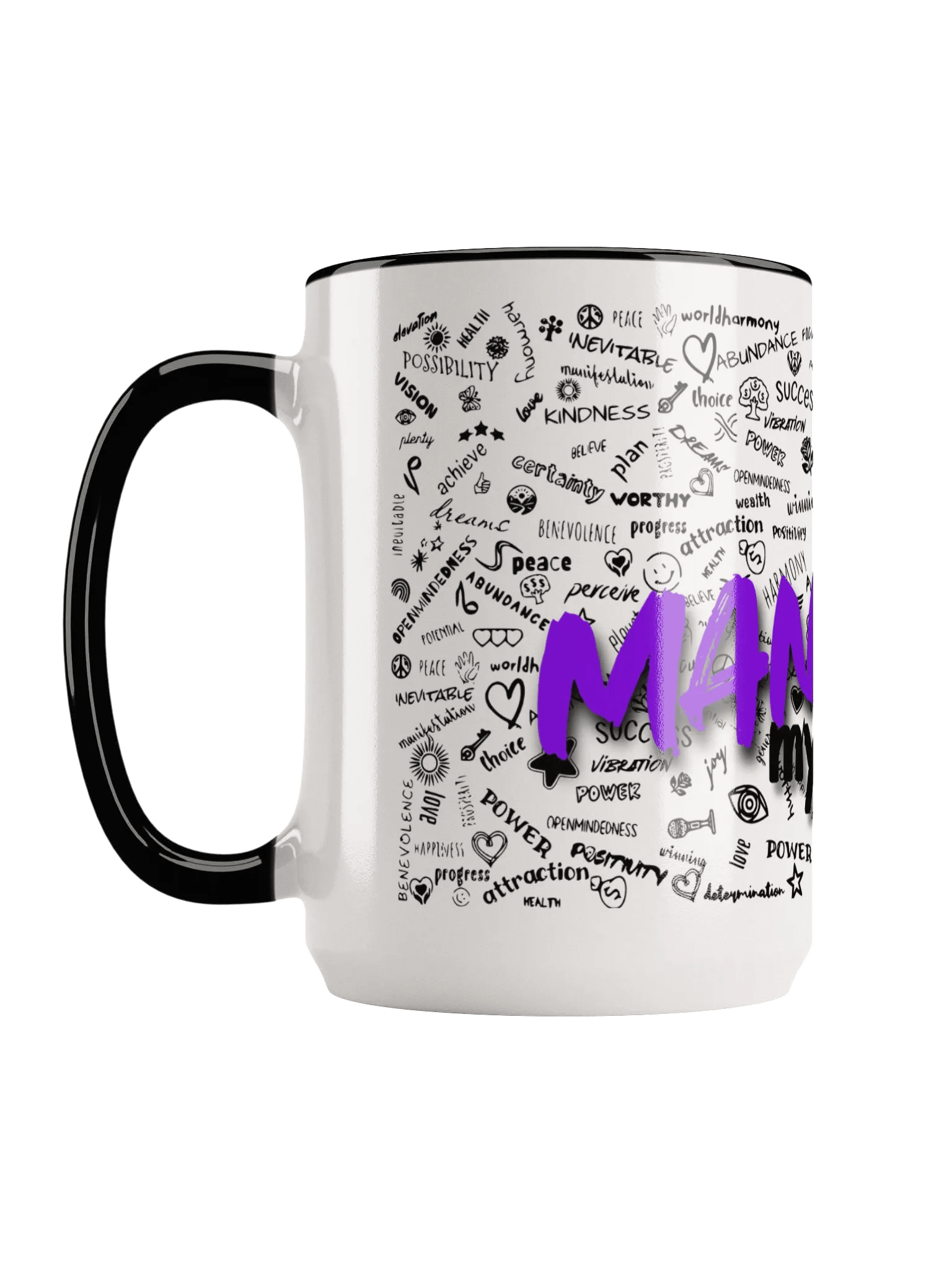 Manifest Your Reality Mug, Purple product image (3)