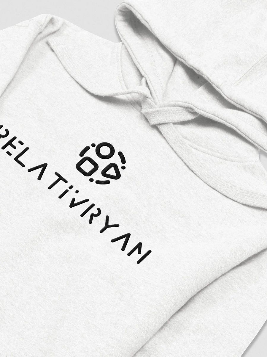 RelativRyan Neutrals Hoodie (Black Logo) product image (3)