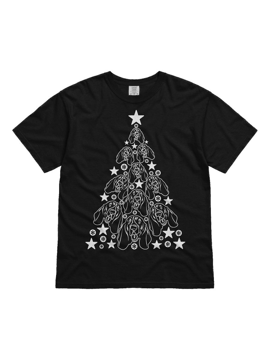 Basset Hound Christmas Tree T-Shirt product image (5)