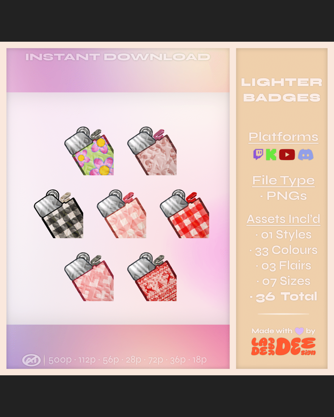 Lighter Badges product image (7)