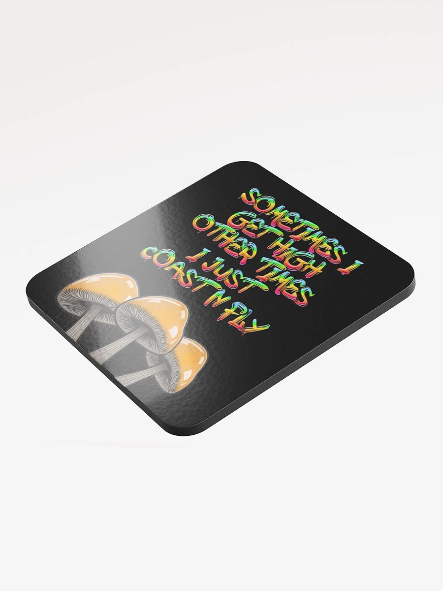 Trippy mushroom VIBES Coaster product image (3)