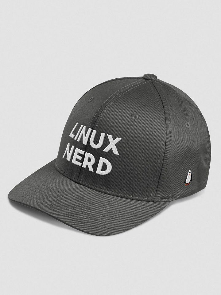 Linux Nerd Fitted Cap product image (5)