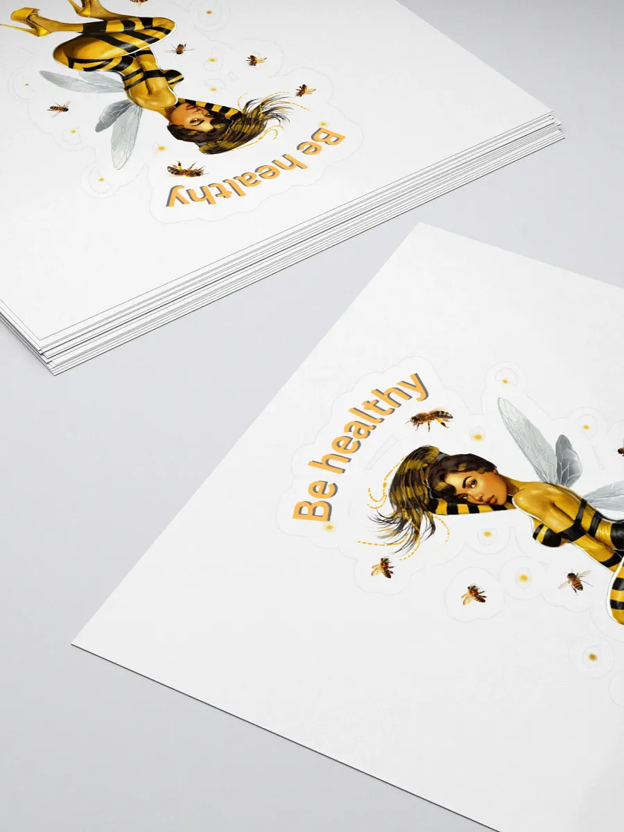 Bee-utiful Honey Kiss Cut Stickers product image (4)
