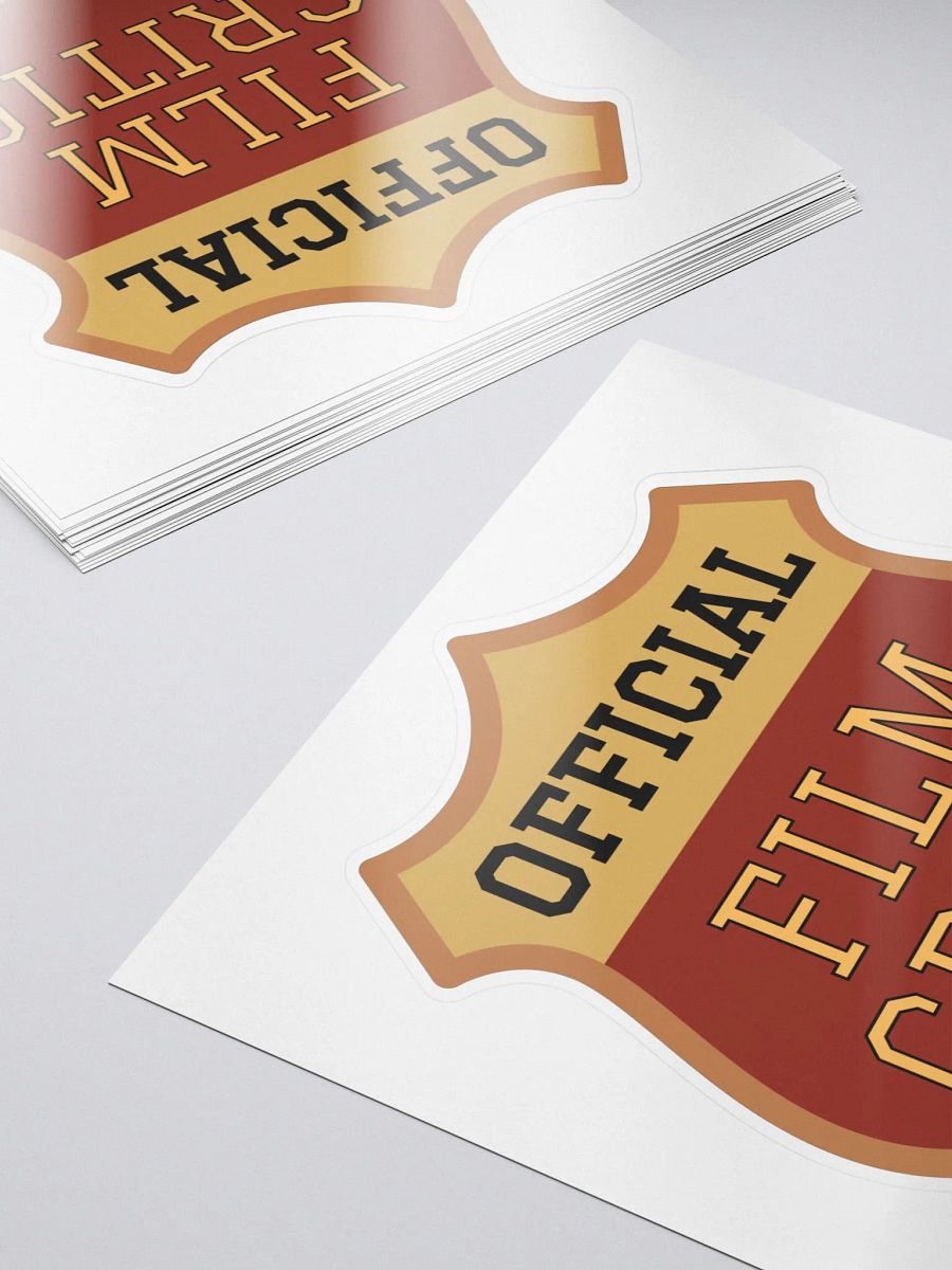 Official Critic Sticker product image (5)